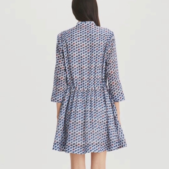 Tory Burch Candy Dot Mini Shirtdress – Size 4 – NWOT - Picture 4 of 8